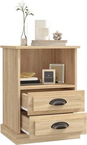vidaXL Κομοδίνο Sonoma Δρυς 43x36x60 εκ.