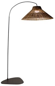 Φωτιστικό Δαπέδου Niza 230 LUMNIZ230BXWLNW Φ80x147x230cm LED 900Lm 3000K Black-Natural
