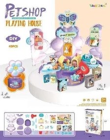 Σετ βαλιτσάκι Pet Shop με αξεσουάρ - 9626 - 40τεμ