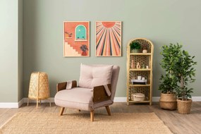 Πολυθρόνα-Κρεβάτι Μινκ COSMO SINGLE 77x70x82