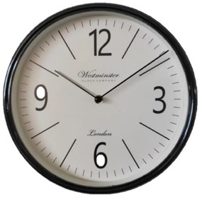 Ρολόι Τοίχου Πλαστικό Oriana Ferelli Φ 30cm 7272A