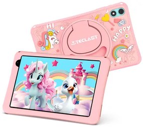 TECLAST tablet P85T Kids, 8" HD, 4/64GB, Android 13, 5000mAh, ροζ