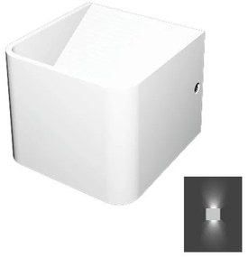 Απλίκα Φωτιστικό Τοίχου LED 5W 4000K Λευκό 5929 Spotlight-5929-Λευκό 5929