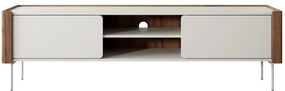 Έπιπλο Τηλεόρασης Wrap 180x39x52cm White Kazmir-Walnut