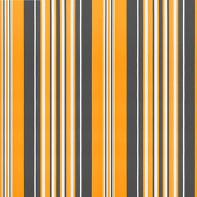 vidaXL Τεντόπανο Ανταλλακτικό Ριγέ Πολύχρωμο 6 x 3 μ.