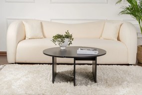 Coffee Table Moira - Wood Black Wood Black