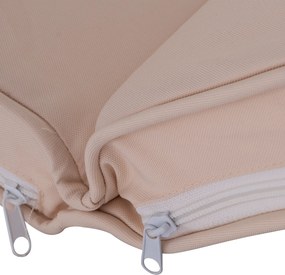 ΜΑΞΙΛΑΡΙ ΚΑΡΕΚΛΑΣ POLYESTER CHIOS ΜΠΕΖ HM11239.01P 47X7X97εκ.