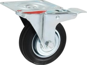 vidaXL Ρόδες Περιστρεφόμενες 24 τεμ. 100 χιλ.