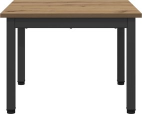 vidaXL Τραπεζάκι σαλονιού Artisan Δρυς 50 x 50 x 36 εκ.