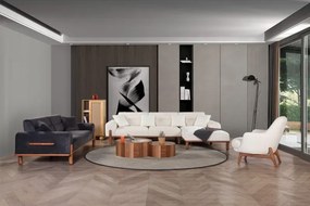 Γωνιακός καναπές με λειτουργία κρεβατιού μοντέρνου στιλ