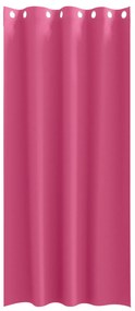 vidaXL Κουρτίνες 2 pcs Φωτεινό Ροζ 225 x 140 εκ. Πολυεστέρας