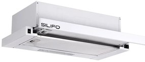 Silifo Απορροφητήρας Συρόμενος Sf6664 Λευκός (4 Έτη Εγγύηση Ελληνικής Αντιπροσωπείας)