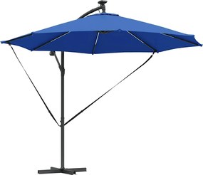 vidaXL Ομπρέλα ηλίου 294 x 294 x 248 cm Πολυεστέρας και Αλουμίνιο