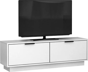 Έπιπλο τηλεόρασης Lisa Megapap χρώμα λευκό 140x35x43cm.