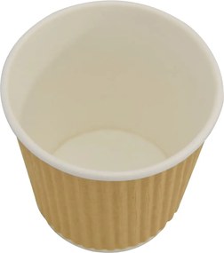 vidaXL Χάρτινα κύπελλα καφέ 1000 τεμάχια 4oz 100ml καφέ