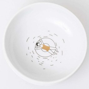Μπωλ Σερβιρίσματος Bathing Pond RD0016890 Φ11,5x4,5cm Multi Raeder Porcelain