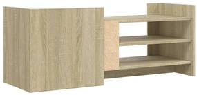 vidaXL Έπιπλο Τηλεόρασης Sonoma Δρυς 100x35x40 εκ. Επεξ. Ξύλο