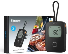 SONOFF smart θερμόμετρο barbeque BMT01 με 2x αισθητήρες, έως 300 °C, μαύρο