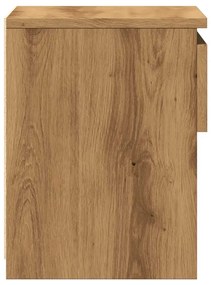 vidaXL Κομοδίνα 2 τεμάχια Artisan Oak 40x30x39 cm Κατασκευασμένο ξύλο