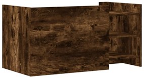 vidaXL Τραπεζάκι Σαλονιού Sonoma Δρυς 100x50x50 εκ. Επεξεργ. Ξύλο
