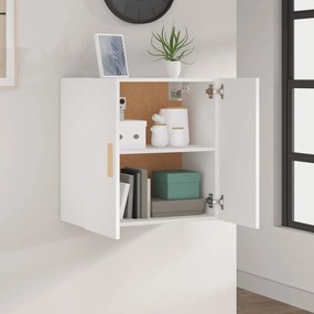 vidaXL Ντουλάπι Τοίχου Λευκό 60x30x60 εκ. από Επεξεργασμένο Ξύλο