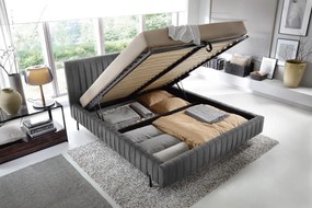 Επενδυμένο κρεβάτι Prallo-Gkri-180 x 200