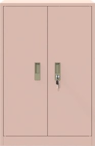 vidaXL Ντουλάπι αποθήκευσης Ροζ 60 x 40 x 90 cm Ατσάλι
