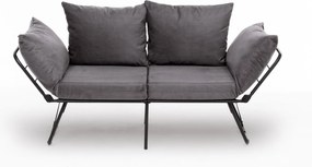 Διθέσιος Καναπές Κρεβάτι Γκρι VIPER 60x150x78