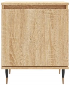 vidaXL Κομοδίνα 2 τεμ. Sonoma Δρυς 40x30x50 εκ. από Επεξεργασμένο Ξύλο
