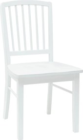 vidaXL Καρέκλες φαγητού 2 pcs Λευκό 50 x 52,5 x 91 εκ