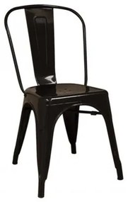 RELIX καρέκλα Μεταλλική Μαύρη 45x51x85cm Ε5191,1