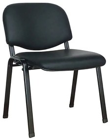 MILOS ΔΕΡΜΑΤΙΝΗ ΜΑΥΡΟ PU ΚΑΡΕΚΛΑ ΒΑΦΗΣ 54Χ58.5Χ47-78.5εκ. ZITA PLUS 54Χ58.5Χ47-78.5εκ.