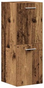 vidaXL Σετ Επίπλων Μπάνιου 5Τεμαχίων Παλιό Ξύλο από Επεξεργασμένο Ξύλο