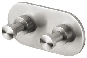 Geesa Nemox 6515-110 Inox Κρεμάστρα 2 αγκίστρων