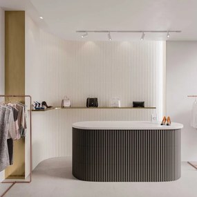 Stripes Graphite Matt 7,5x30 - Πλακάκι μπάνιου &amp; κουζινας