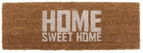 Πατάκι Εισόδου Home Sweet Home PT2786WH 75x25cm White-Brown Present Time 25X75