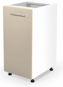 VENTO D-40/82 lower cabinet, color: white / beige DIOMMI V-UA-VENTO-D-40/82-BEŻOWY