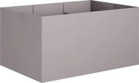 vidaXL Γλάστρα Κήπου Σκ rusty 120 x 80 x 60 εκ