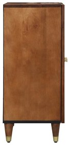 vidaXL Γραφείο 2 pcs καφέ μελί 60 x 33.5 x 75 εκ. Μασίφ ξύλο μάνγκο