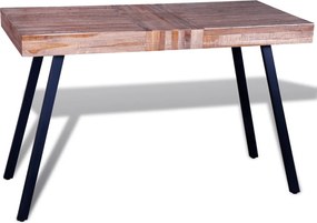 vidaXL Τραπέζι από Ανακυκλωμένο Ξύλο Teak