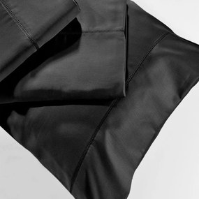 Σεντόνι S250/10 Με Λάστιχο Black Down Town Queen Size 165X235cm 100% Cotton Satin