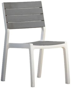 Καρέκλα Εξωτερικού Χώρου Harmony-Κ White/Light Grey