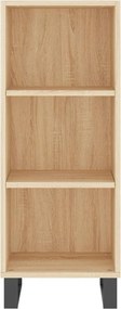 vidaXL Ντουλάπι Sonoma Δρυς 34,5x32,5x90 εκ. από Επεξεργασμένο Ξύλο