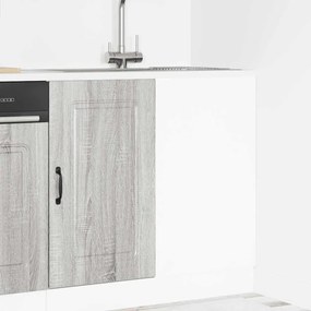 ντουλάπι βάσης κουζίνας Kalmar Γκρι sonoma Επεξεργασμένο Ξύλο - Γκρι
