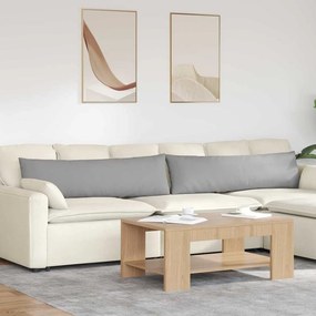 vidaXL Μαξιλάρι Καναπέ 2 pcs Σκίουρος Γκρί 145 x 40 εκ. ύφασμα