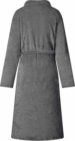 vidaXL Ρόμπα χωρίς Κουκούλα Σκούρο Γκρι l Φανέλα