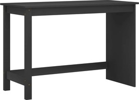 vidaXL Σετ Γραφείου και Κινητού Ντουλαπιού MOSS 2 pcs Μαύρο