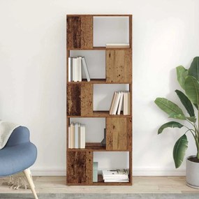 vidaXL Κέντρο ψυχαγωγίας Καφέ 60 x 24 x 155 εκ Επεξεργασμένο ξύλο