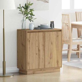 vidaXL Κομοδίνο Artisan Oak 71 x 34.5 x 75 εκ. Επεξεργασμένο ξύλο