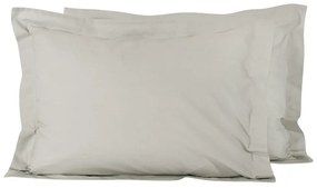 Μαξιλαροθήκες 1020 (Σετ 2τμχ) Grey Das Home 50Χ70 100% Βαμβάκι